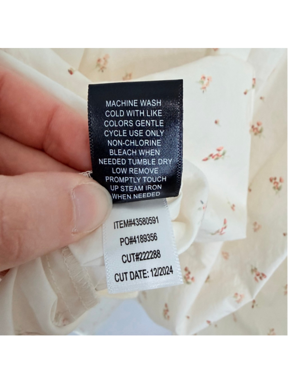 Torrid Corset Detail Mini Dress Plus Size 18 Cotton Floral Cottagecore Milkmaid - Picture 12 of 14